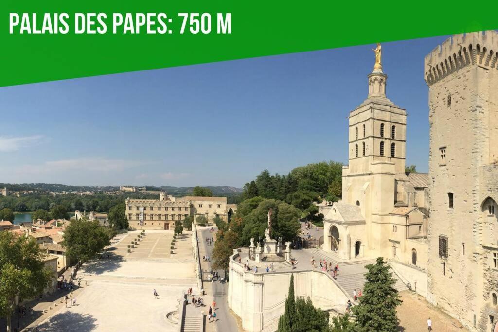 Le Loft Des Papes - 2 Terrasses - Vue Panoramique Sur La Ville - Ac Clim Avignon Exterior photo