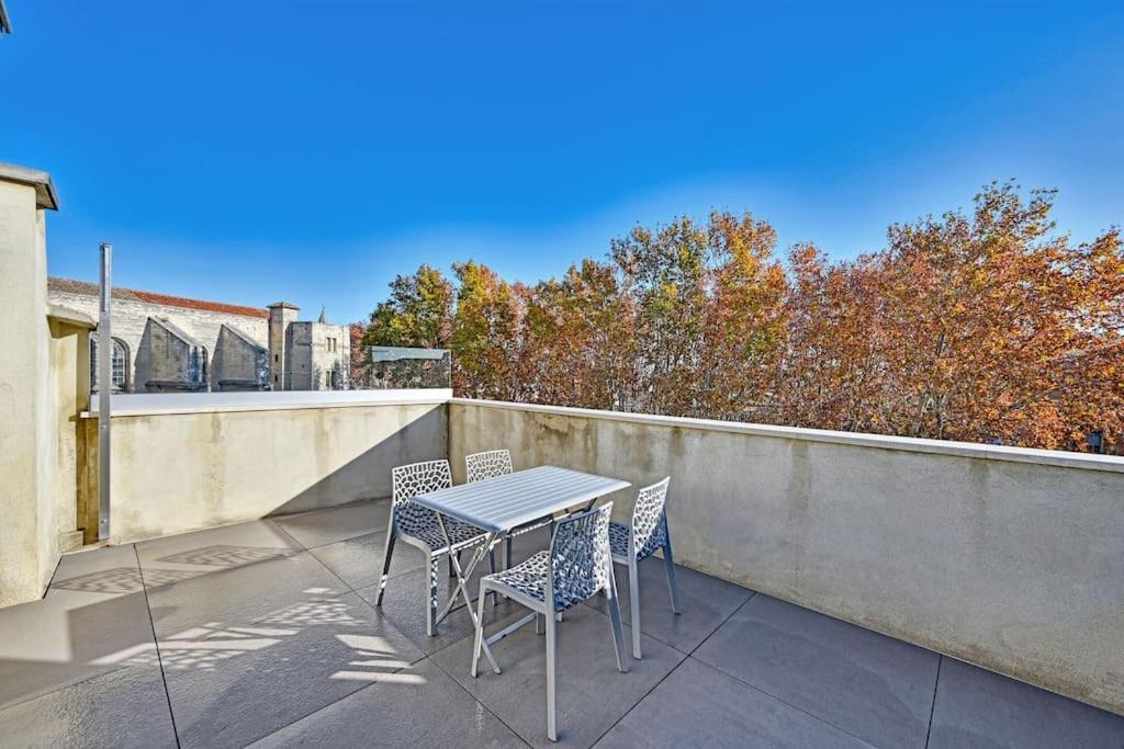 Le Loft Des Papes - 2 Terrasses - Vue Panoramique Sur La Ville - Ac Clim Avignon Exterior photo